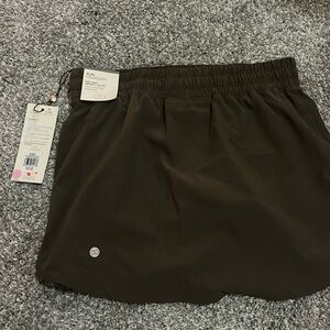 Brown workout skort